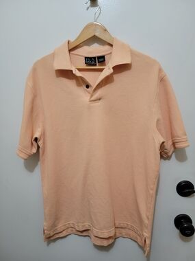 Jos. A. Bank Men's Peach Polo Shirt